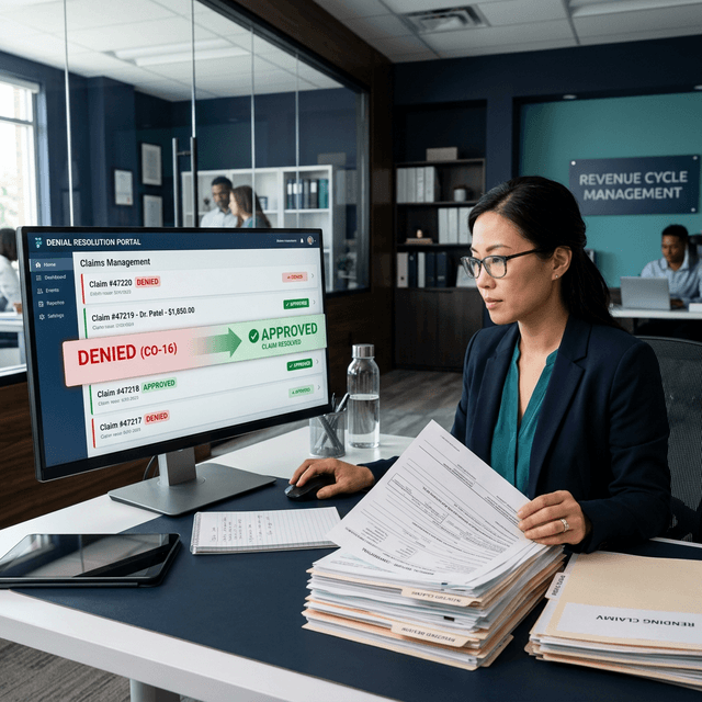 Financial reconciliation team